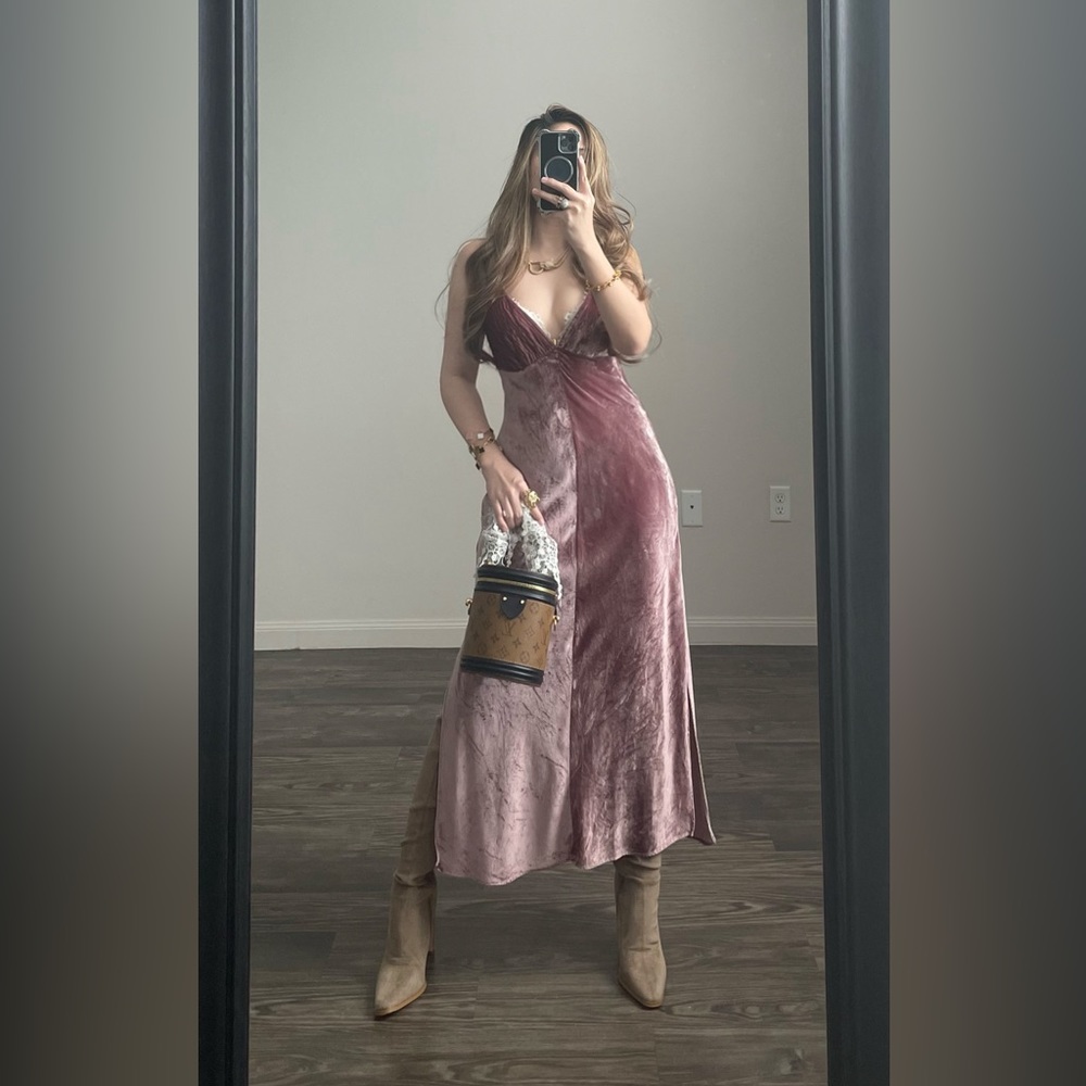 Milly  velvet dress